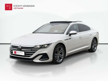 Volkswagen Arteon Fastback Facelifting 2.0 TDI 200KM 2021 Volkswagen Arteon R-line, Dach Panoramiczny, Head-Up, Kamera 360, Hak, Web