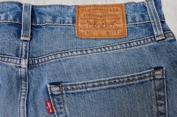 LEVIS 512 JEANS spodnie męskie PREMIUM 30/32 pas 80