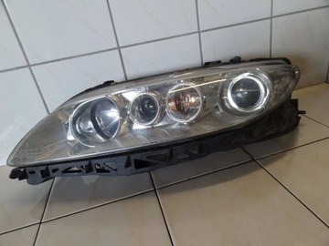 MAZDA 6 GG 2005 LAMPA REFLEKTOR LEWY PRZÓD SOCZEWKA