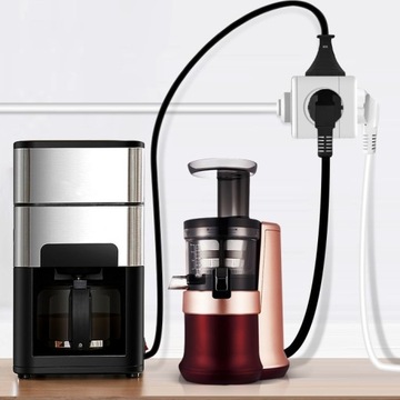 KOSTKA ZASILAJĄCA ROZGAŁĘŹNIK PRZEDŁUŻACZ LISTWA ANTYPRZEPIĘCIOWA 7w1 USB !