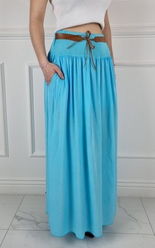 ЖЕНСКАЯ ЯРКАЯ ДЛИННАЯ ЮБКА МАКСИ В БОХО