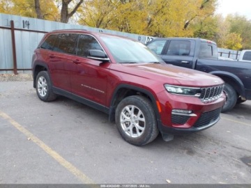 Jeep Grand Cherokee V 2023 Jeep Grand Cherokee Limited 4x4, benzyna 3.6L, 293 KM, od ubezpieczalni, zdjęcie 1