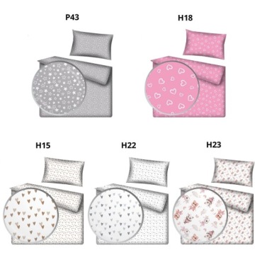 ДЕТСКОЕ ПОСТЕЛЬНОЕ БЕЛЬЕ В ВИДЕ ЗАБАВНЫХ КОШЕК НА СЕРОМ ФОНЕ