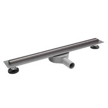 BALNEO Slim&Low ProLine Gun Metal Линейный слив 70 см графит