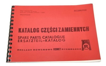 Książka Katalog części Romet Komar 2320 - 2361