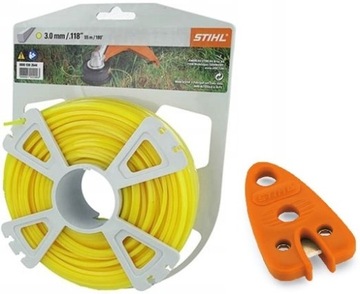 ŻYŁKA TNĄCA STIHL 3,0 MM 53M METRÓW KWADRAT FS260