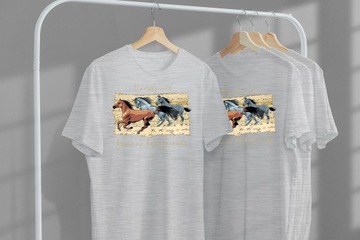 ФУТБОЛКА ДЕТСКАЯ ЛОШАДИ 140 СУПЕР КАЧЕСТВО