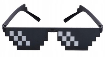 OKULARY PRZECIWSŁONECZNE PREZENT PIXEL MINECRAFT