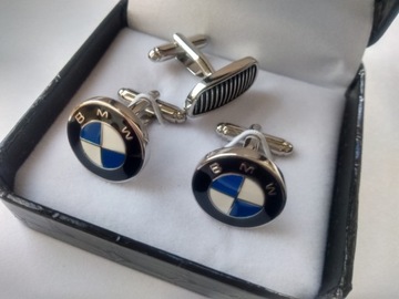 Захватывающие запонки BMW для рубашки с решеткой в ​​форме почек