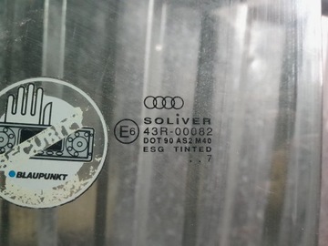 AUDI A3 8L 3 DVEŘE HB SKLO (OKNO) LEVÝ PŘEDNÍ ŘIDIČE 97R