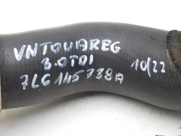 10/22 VW TOUAREG 3.0TDI PŘÍVOD TRUBKA INTERCOOLER 7L6145138A