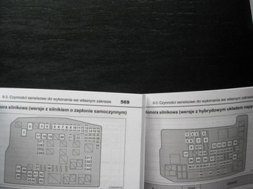 TOYOTA AURIS II Hybrid 2012-2014 Руководство на польском языке