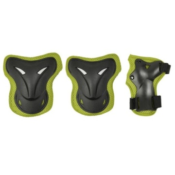 M Комплект протекторов BS-P003 черный/зеленый M