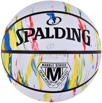 SPALDING MARBLE PIŁKA DO KOSZYKÓWKI 7 STREETBALL