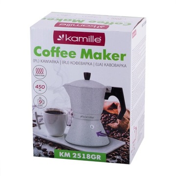 KAWIARKA CIŚNIENIOWA ZAPARZACZ DO KAWY KAMILLE