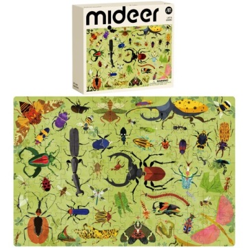 Puzzle Mideer pro děti Hmyz světa 126 dílků