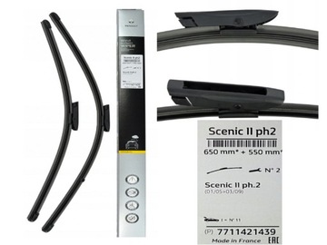 ОРИГИНАЛЬНЫЕ ДВОРНИКИ RENAULT SCENIC 2 ОРИГИНАЛ