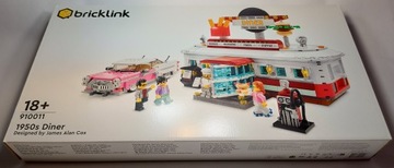 LEGO BrickLink 910011 Ресторан 1950-х годов НОВИНКА