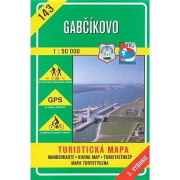 Gabcikovo 143 mapa VKU Harmanec Słowacja