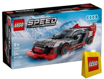 LEGO Speed Champions 76921 Wyścigowe Audi S1 E-tron Quattro + TORBA LEGO