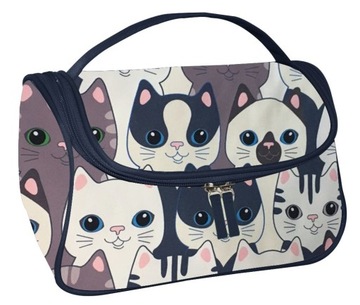 Kosmetyczka damska kuferek organizer torebka REED seria CATS