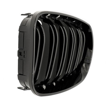 РЕШЕТКА ПОЧКИ GLAY BMW 1 E81 E87 51712150366 ЧЕРНЫЙ ГЛЯНЦЕВЫЙ FACELIFT