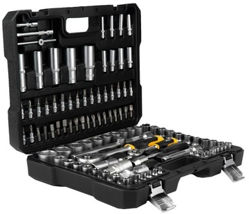 ZESTAW NARZĘDZIOWY KLUCZY NASADOWYCH KLUCZE NASADOWE TORX NASADKI JCB 108EL