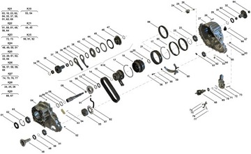 Модуль мотор-редуктора Land Rover Range Rover