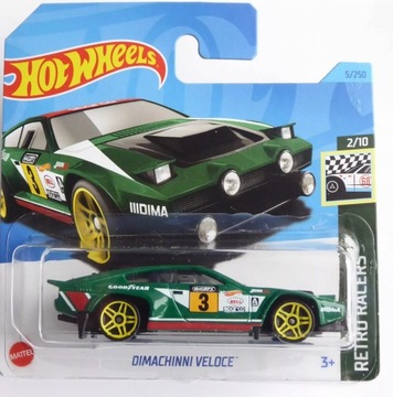 Hot Wheels Dimachinni Veloce Zielony HKH03
