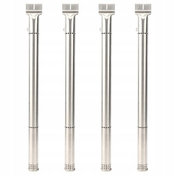 4x Regulowane palniki rurowe do Charbroil