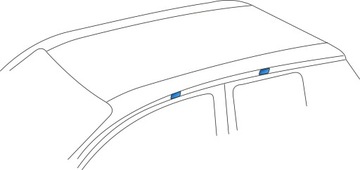 KUFR STŘEŠNÍ DO VOLKSWAGEN PASSAT B7 2010-2014