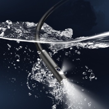 KAMERA INSPEKCYJNA ENDOSKOP PRZEWÓD 5m SONDA 2,7cm 8.5mm 8LED HD ZOOM IP67