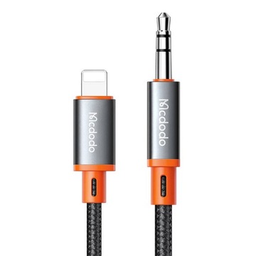 MCDODO KABEL AUX DO IPHONE X 14 PRZEJŚCIÓWKA ADAPTER LIGHTNING MINI JACK 2M