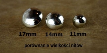 Заклепки Шпильки 17 мм 50 шт для кофров