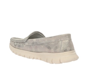 Кожаные женские медицинские мокасины, профилированные слипоны, размер 41.