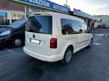 Volkswagen Caddy IV Kombi Maxi 2.0 TDI SCR BlueMotion Technology 102KM 2018 Volkswagen Caddy 2.0 TDI Maxi 7-osobowy Model 2019, zdjęcie 1