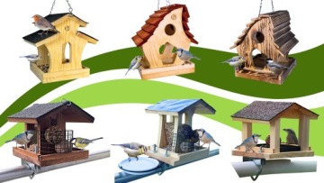 Кормушка для птиц Solid Fired на цепочке + 200 г корма