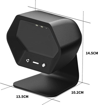 Netum NT7060 Всенаправленный сканер QR-считыватель штрих-кодов 1D 2D Aztec