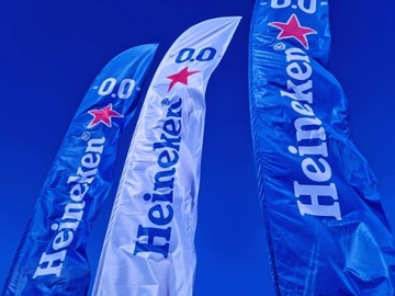 РЕКЛАМНЫЙ ФЛАГ WINDER ПЛЯЖНЫЙ ФЛАГ KREATOR 230см