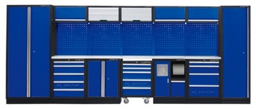 KING TONY ZESTAW MEBLI WARSZTATOWYCH STÓŁ SZAFA