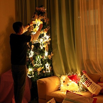Светящаяся подвеска на окно Присоска LED Christmas 2