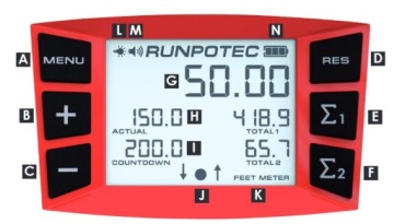 ЦИФРОВОЙ ИЗМЕРИТЕЛЬ ДЛИНЫ КАБЕЛЯ ДЛЯ ПРОВОДНЫХ КАБЕЛЕЙ ДИАМЕТРОМ 2–32 мм RUNPOMETER RM35