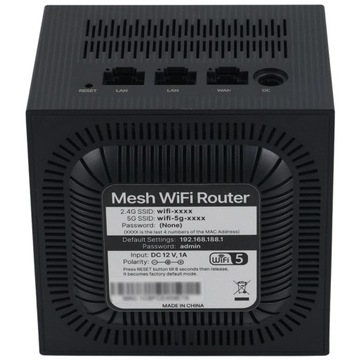 Mesh Smart Wi-Fi маршрутизатор двухдиапазонный AX1800 Мбит/с WiFi 6-гигабитная локальная система