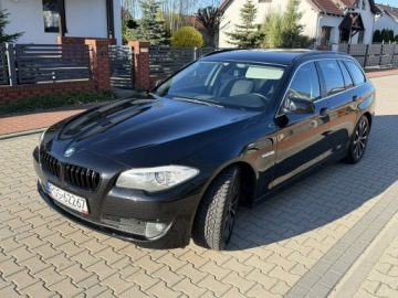 BMW Seria 5 F10-F11 Touring 520d 184KM 2011 BMW 520 d Zarejestrowany Navi Klimatronic Ksenon, zdjęcie 2