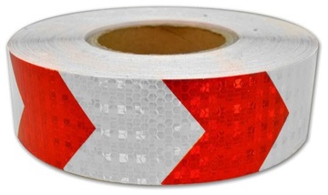 TAŚMA ODBLASKOWA 5cm x 25m KONTUROWA SAMOPRZYLEPNA SAMOCHODOWA OSTRZEGAWCZA