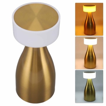 METAL LAMPKA NOCNA NA BIURKO SALON SYPIALNIA LED