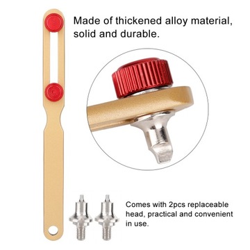 Uniwersalny przyrząd do otwierania tylnej obudowy zegarka z dwiema YI