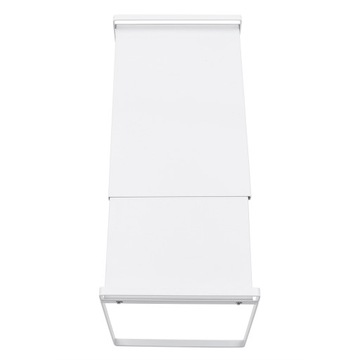 Кухонная полка с выдвижной полкой - белый