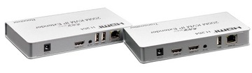 Przedłużacz HDMI po LAN 200m router switch USB 3.0
