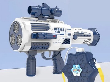 Автоматический пузырьковый пистолет 7000 об/мин.